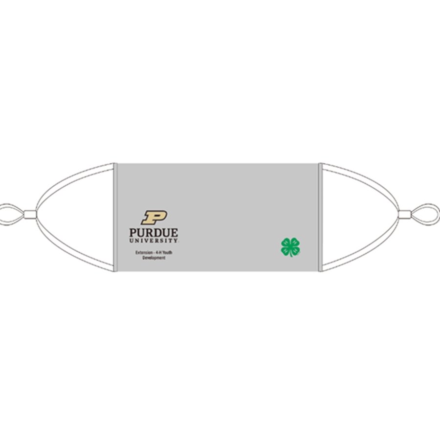 Reusable 2-Ply Cotton Indiana 4-H Face Mask - Shop 4-H