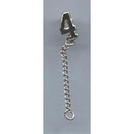 Silver Numeral Guard, #4 - Shop 4-H
