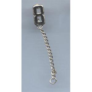 Silver Numeral Guard, #8 - Shop 4-H