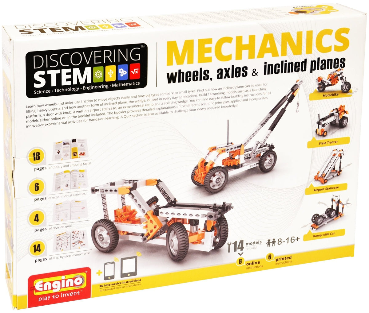 STEM MECHANICS: Wheels, Axles & Inclined Planes Activty Kit - Shop 4-H