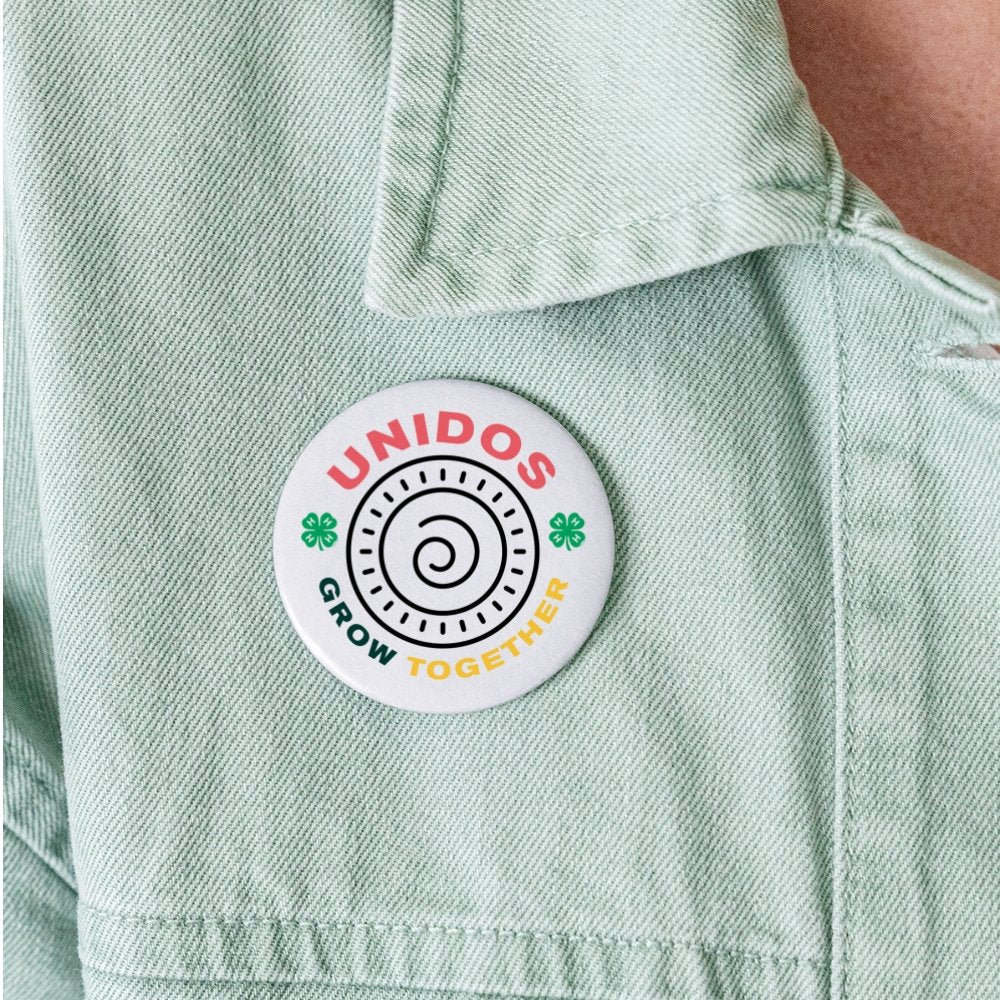 Unidos Grow Together Buttons large 2.2'' (5-pack) - Shop 4-H
