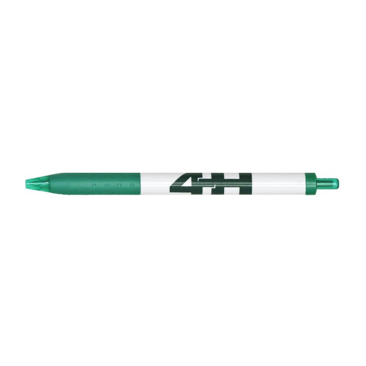 White Barrel Black Ink Pen - Shop 4-H