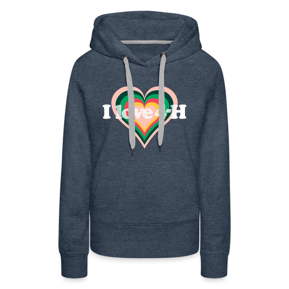 Women’s I Love 4-H Premium Hoodie - Shop 4-H